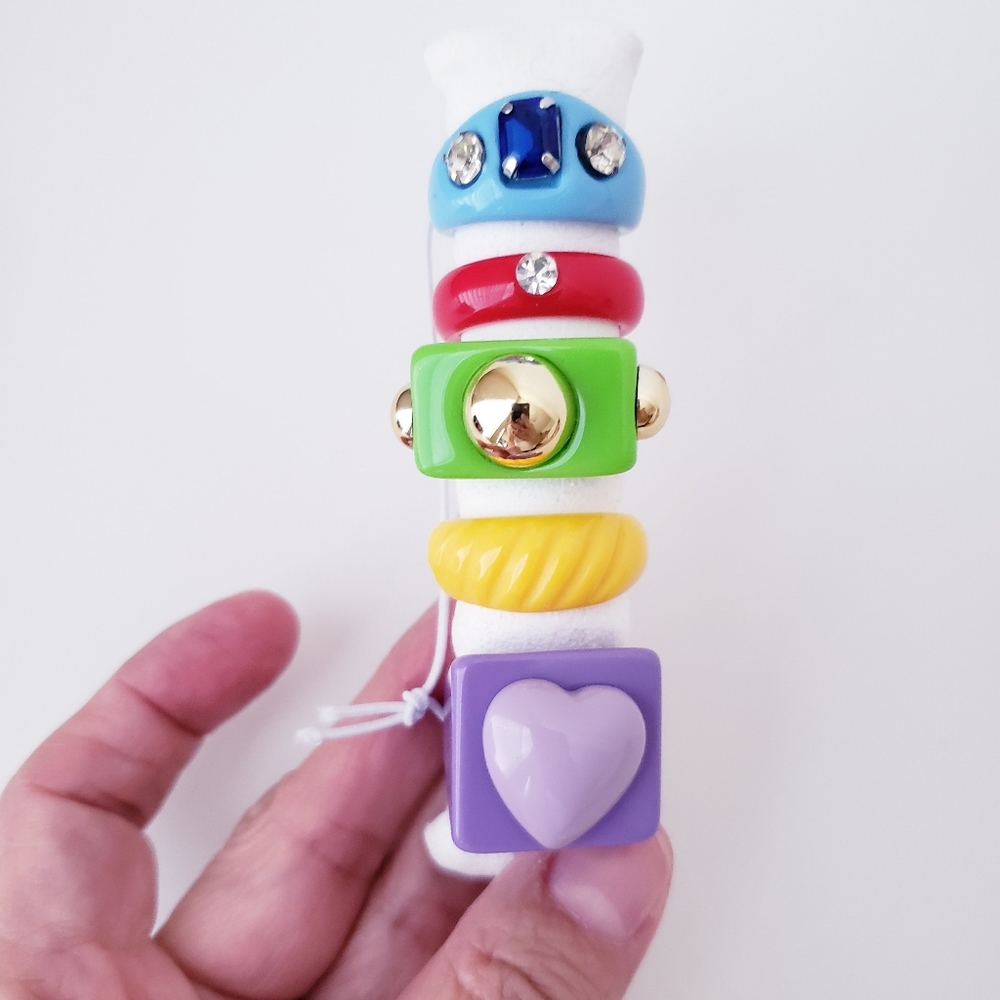 Five Fun Bright Colorful Rings - Picture 12 of 12